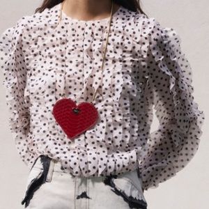 Giambattista X hnm chiffon blouse